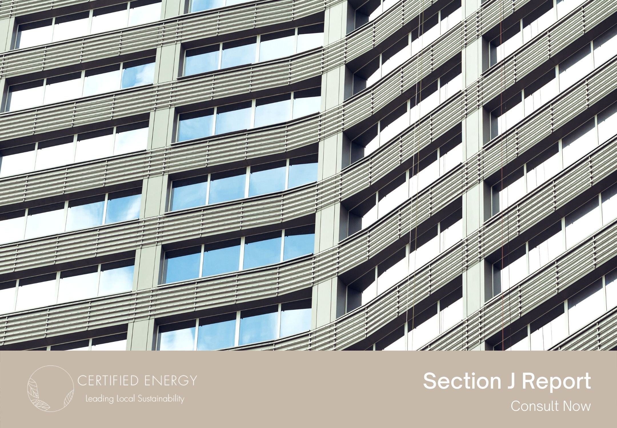 Section J Compliance, What is a Section J Report? Certified Energy